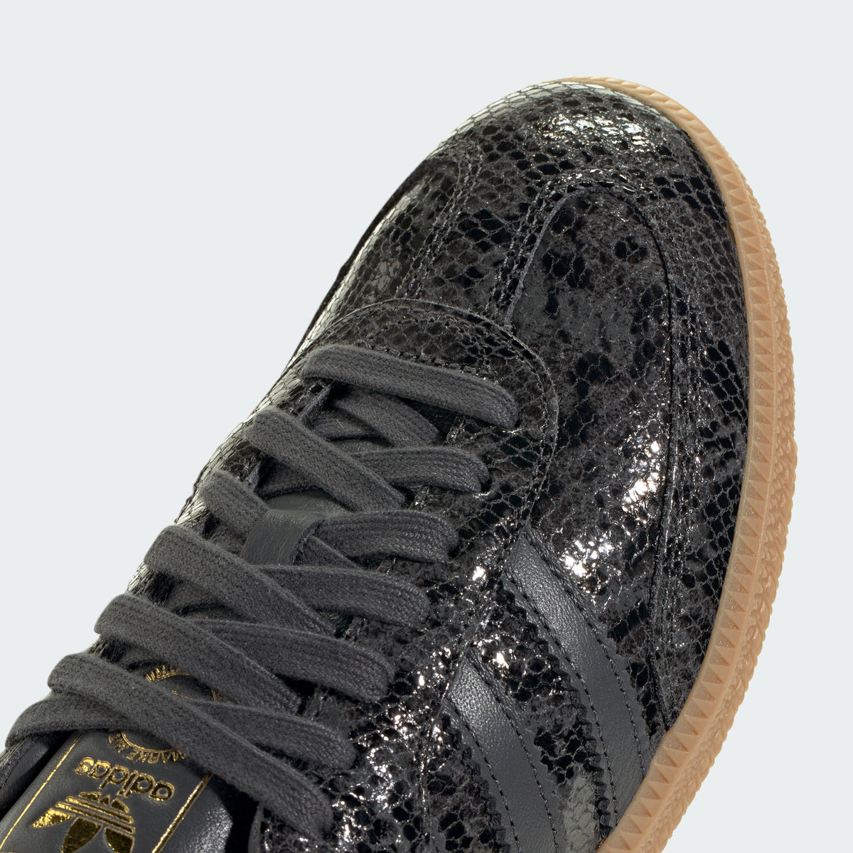 Adidas Samba OG W Sneakers - Black / Dark Grey / Resin Yellow - view 8