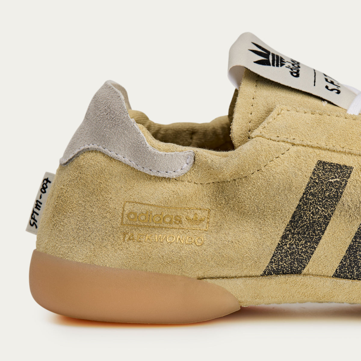 Adidas Adidas Taekwondo MEI W SFTM Sneakers - Khaki Brown / Off White - view 8