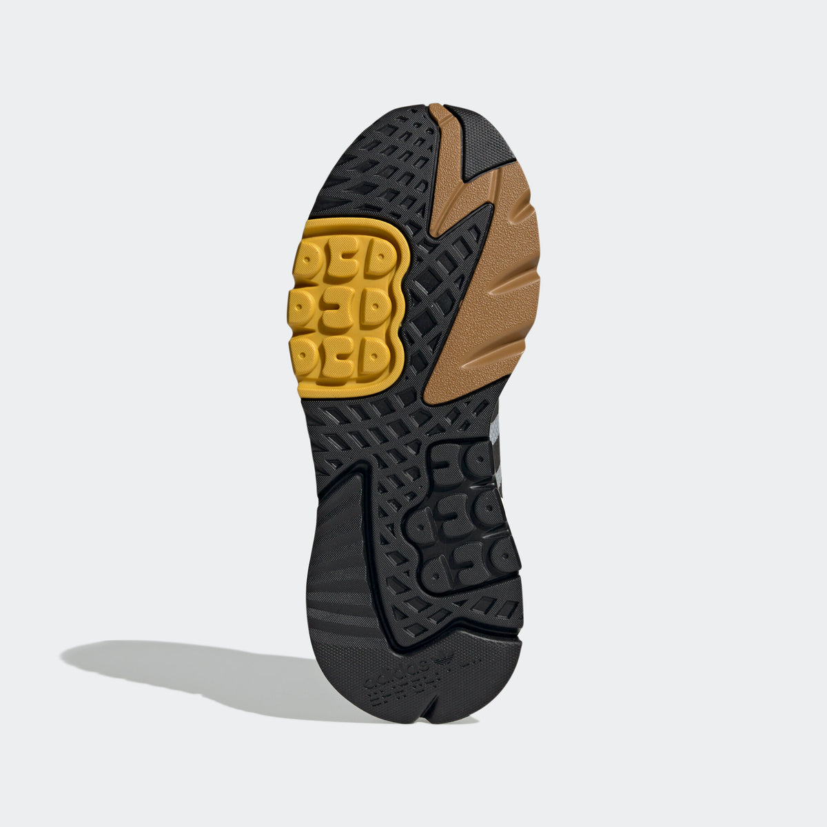 Adidas NITE Jogger Sneakers - Black / Yellow - view 8