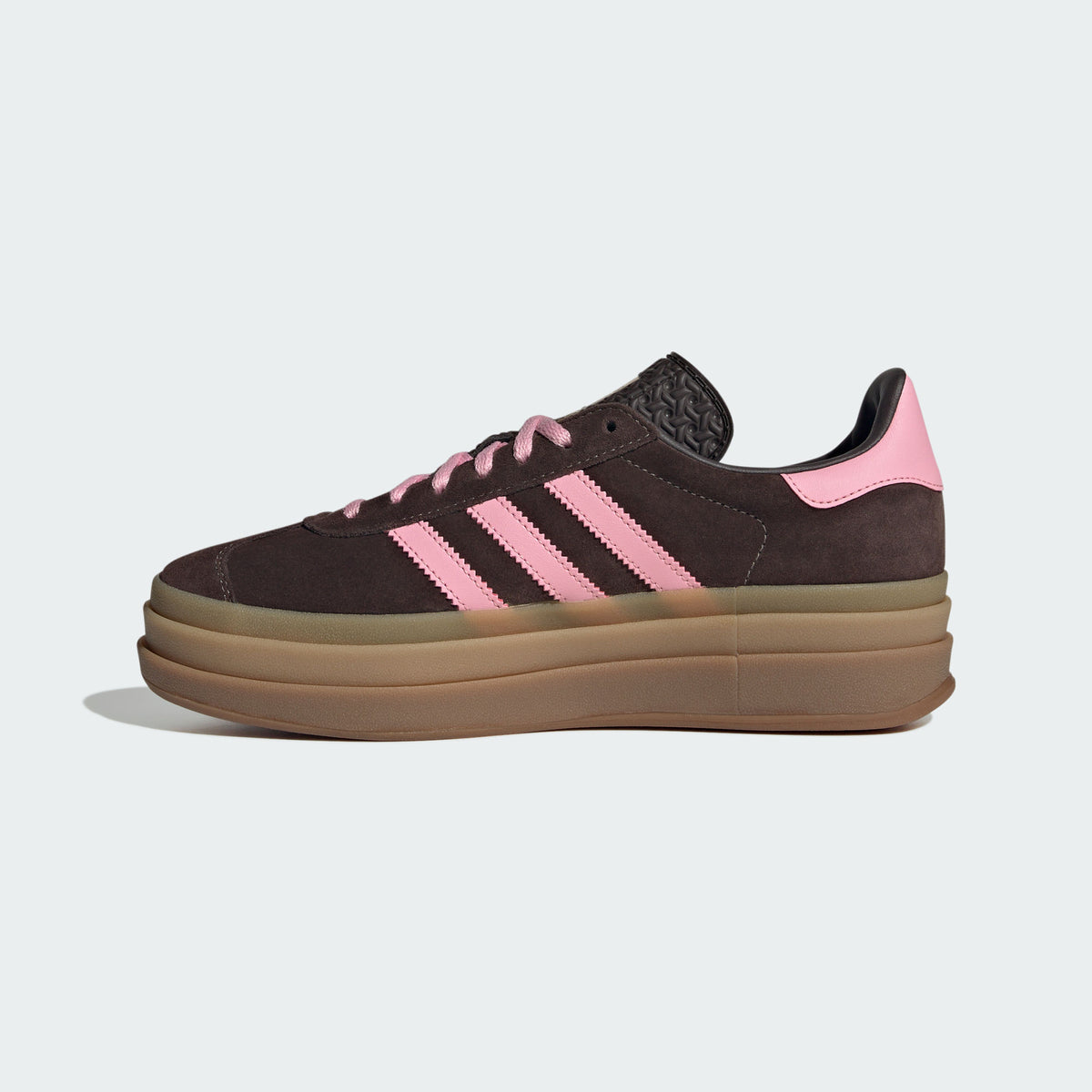 Adidas Gazelle BOLD W Sneakers - Aurora Coffee / Light Pink / Gold - view 2