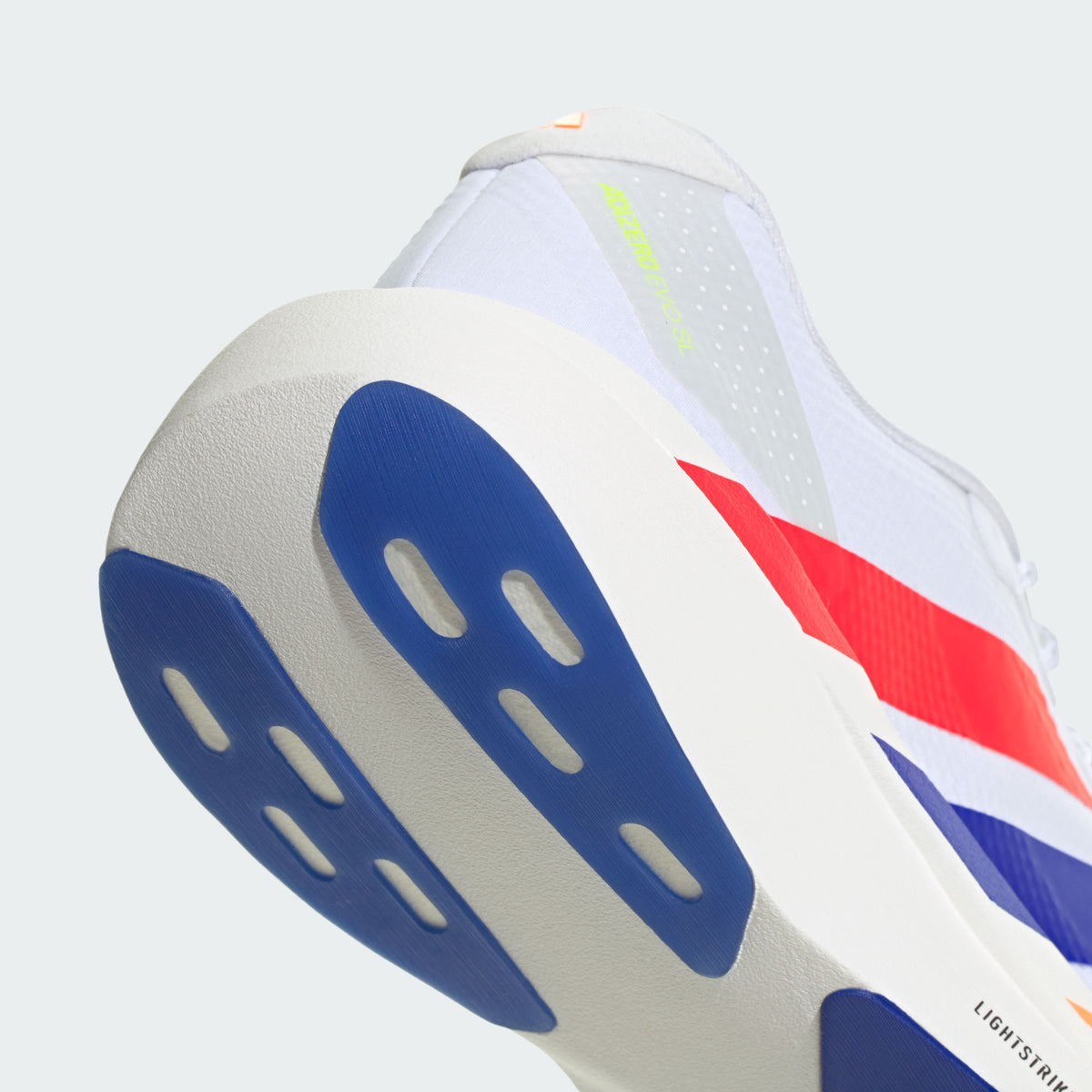 Adidas Adizero EVO SL Woven M Sneakers - White / Bright Red / Bright Blue - view 8