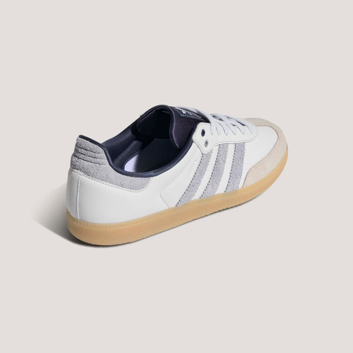 Adidas Samba OG Sneakers - Crystal White / Light Silver / Shadow Navy - view 8