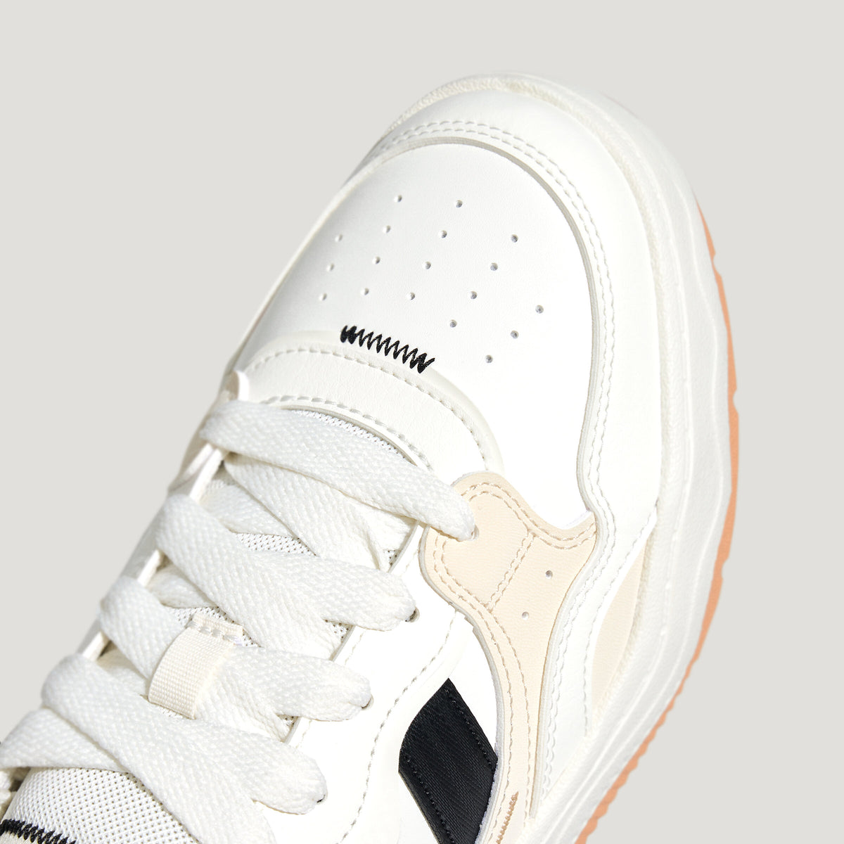Adidas LITE Shuffle Sneakers - White / Pale Lilac / Light Purple - view 8