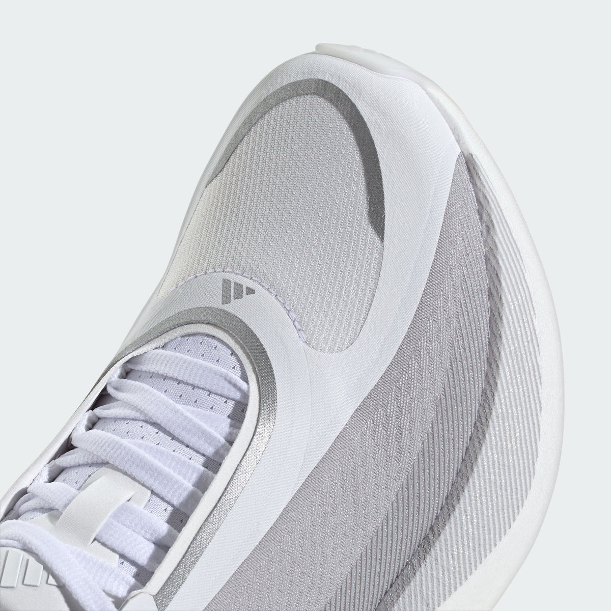 Adidas Hyperboost EDGE Sneakers - White / Solid Grey / Silver Metallic - view 8