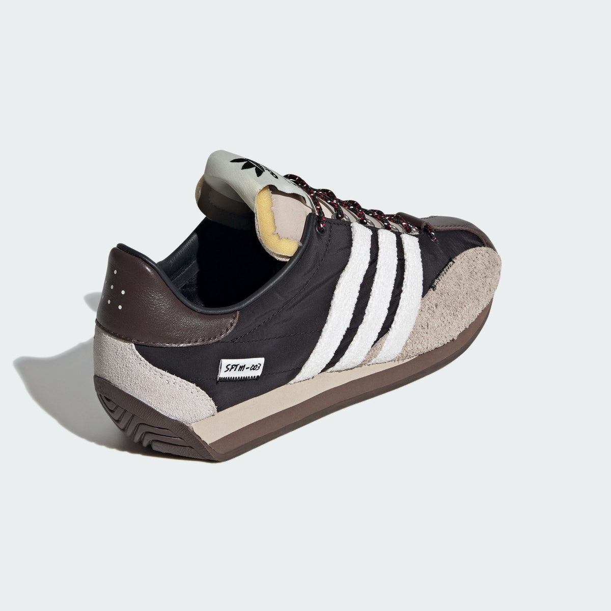 Adidas SONG FOR THE MUTE Country OG Sneakers - Black / Off White / Light Grey Brown / Dark Brown - view 8