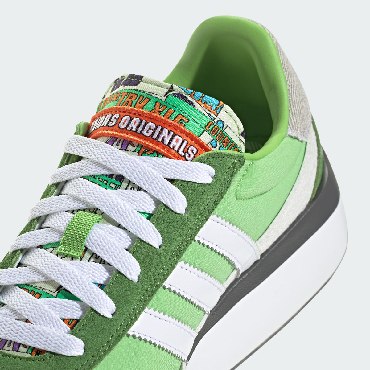 Adidas Country XLG Sneakers - Green / Grey / White / Dark Grey - view 8