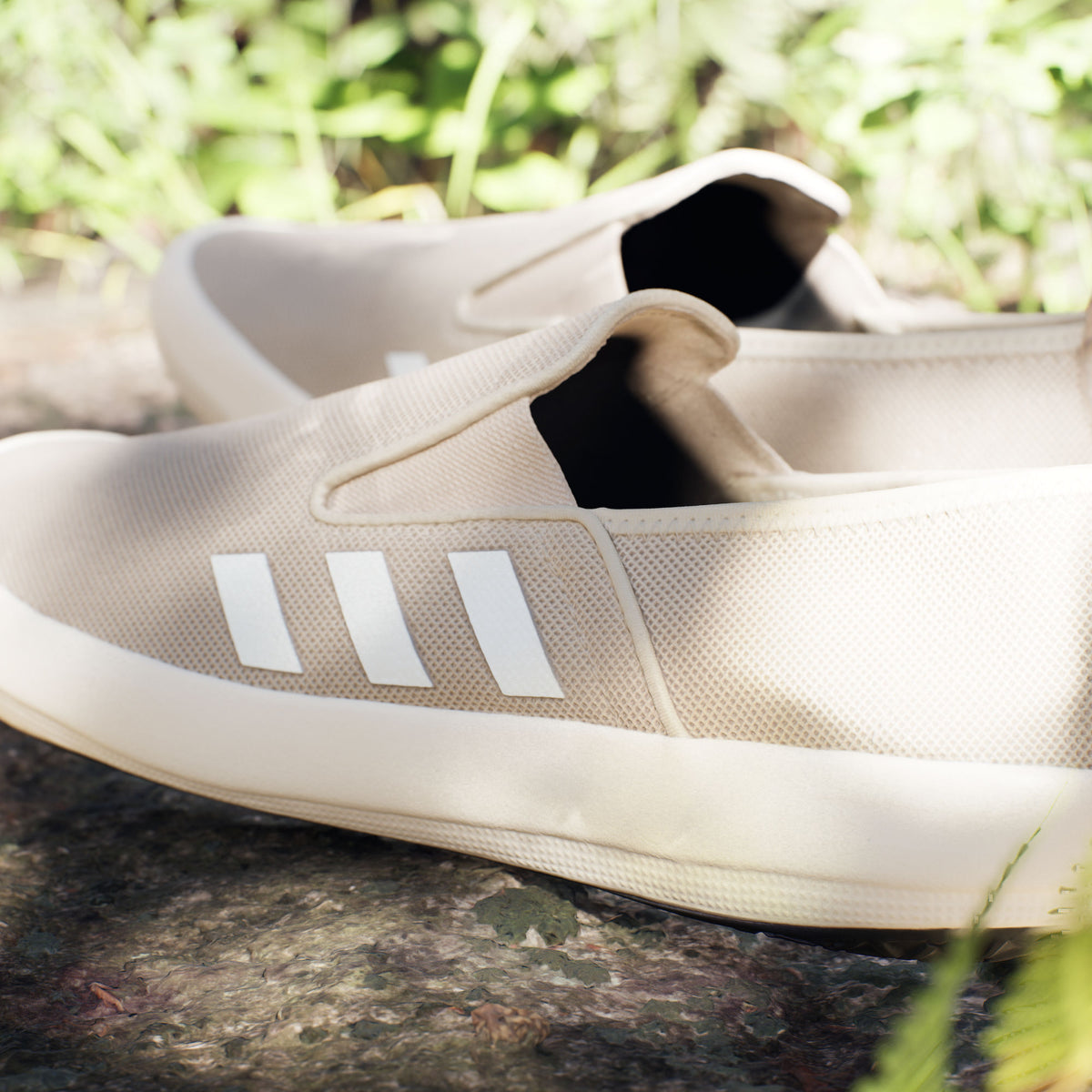 Adidas BOAT SLIP-ON DLX Water Sneakers - Grey / White - view 8