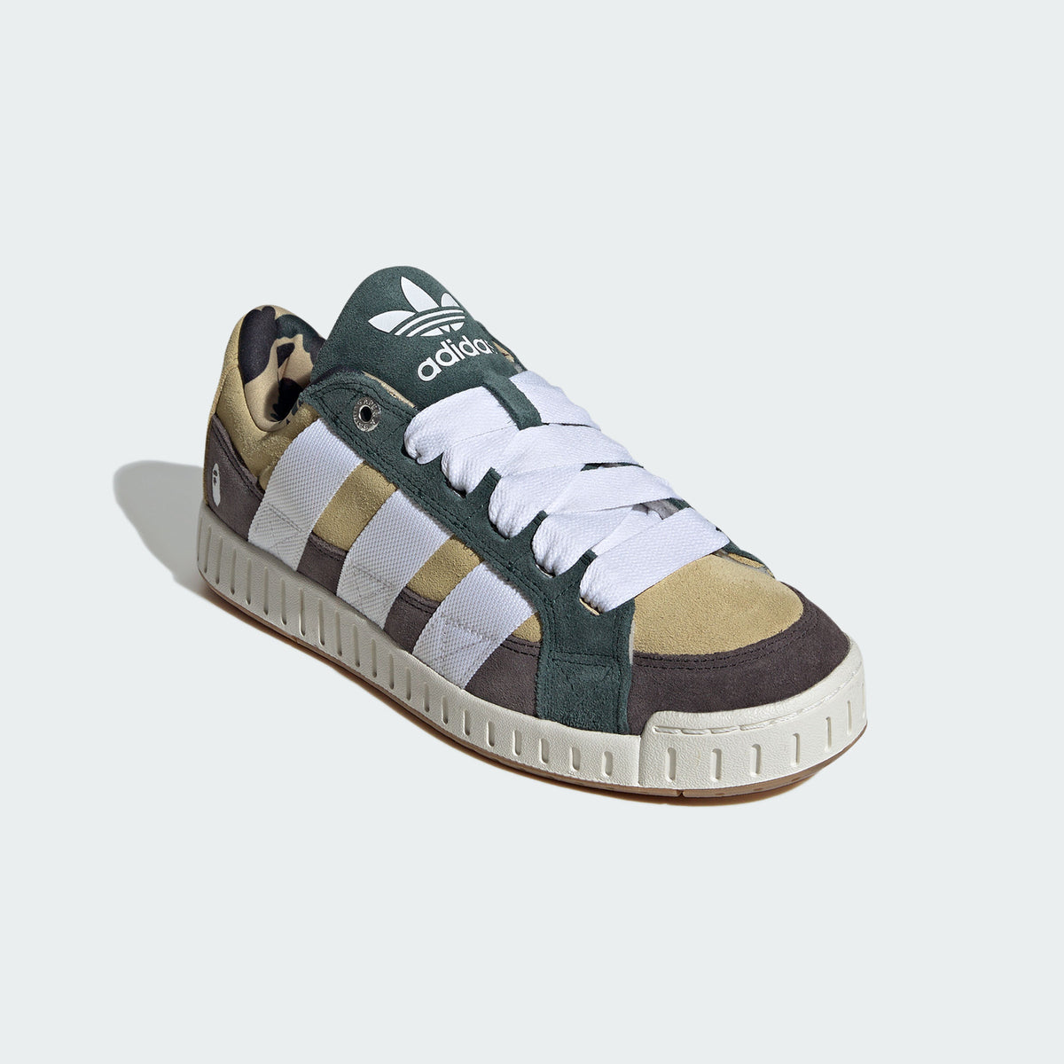 Adidas adidas_N_BAPE Sneakers - Yellow / Brown / White / Green - view 8