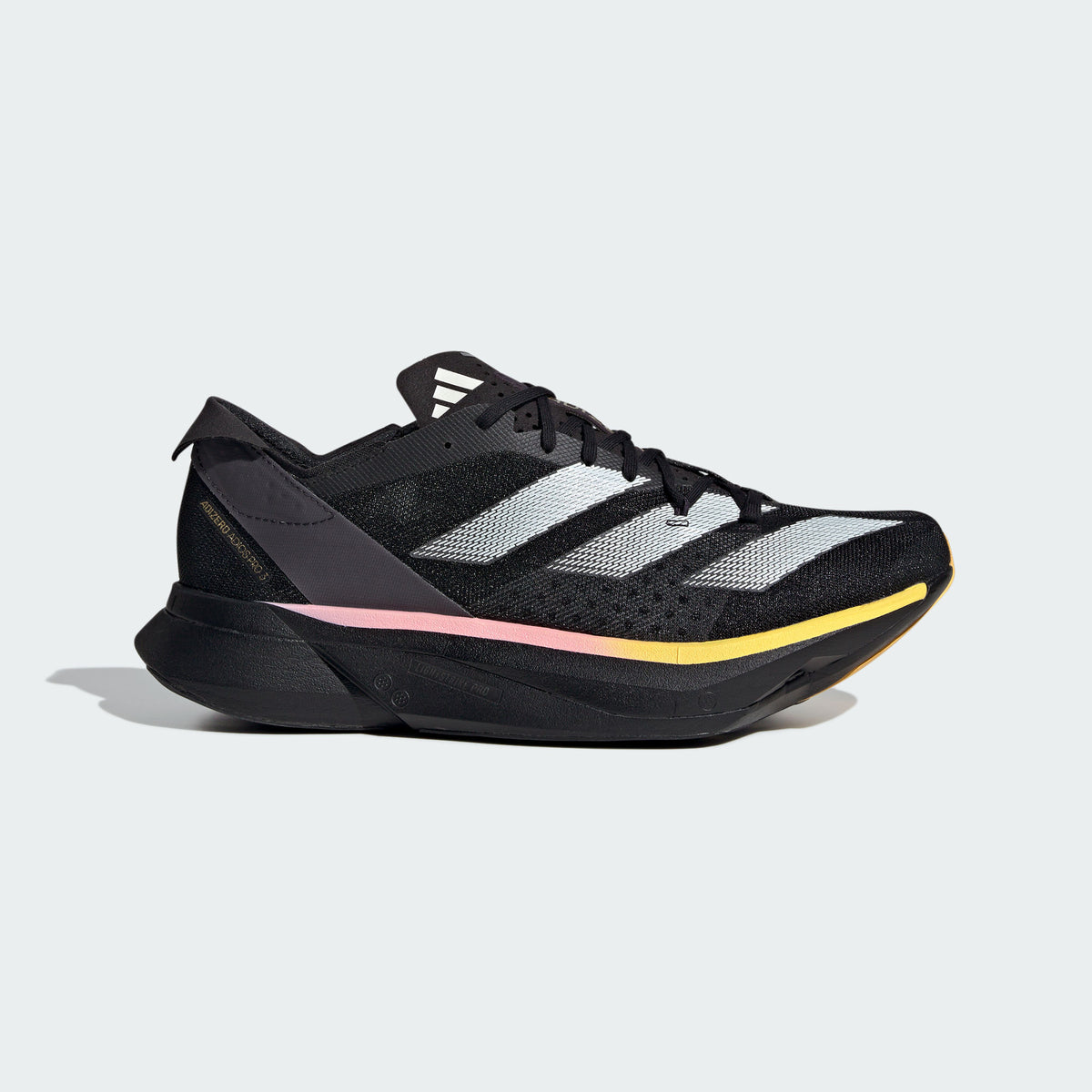Adidas Adizero Adios PRO 3 M Sneakers - Black / White - view 8