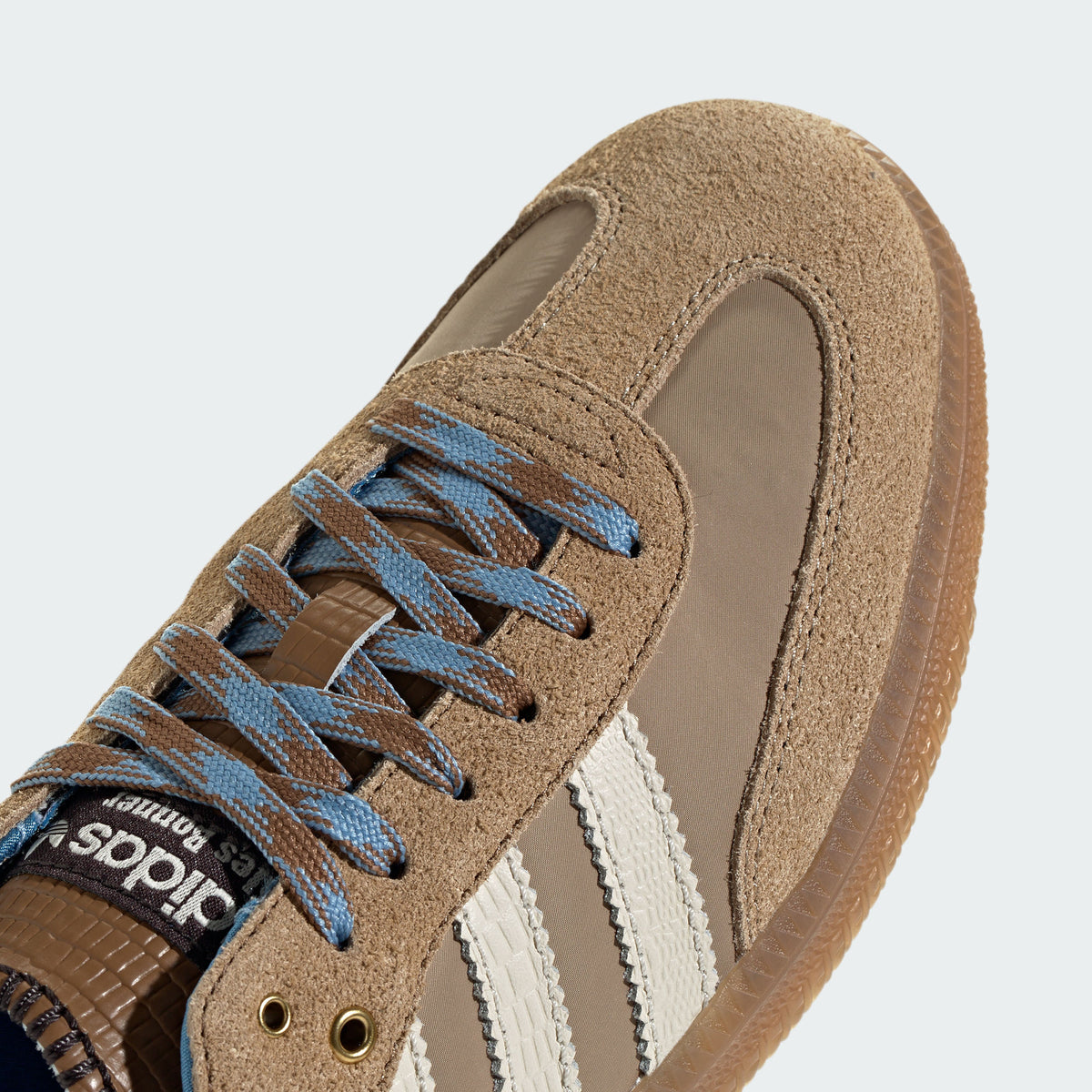Adidas Wales Bonner Samba Sneakers - Ochre / Cream White - view 8