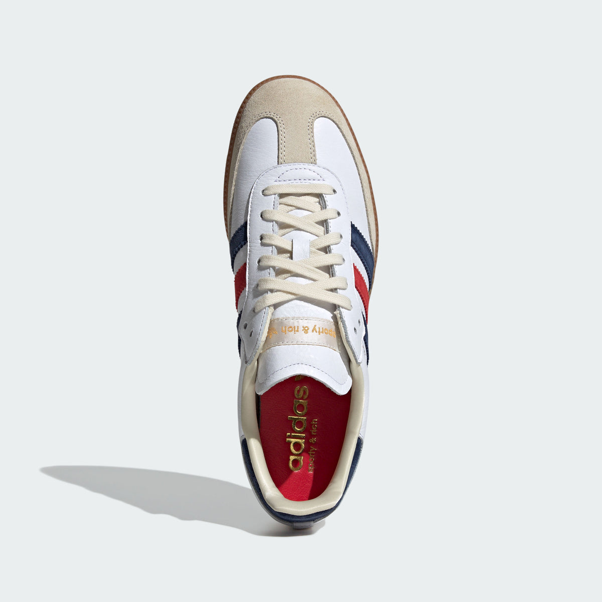 Adidas Sporty & RICH Samba OG Sneakers - White / Collegiate Red - view 8