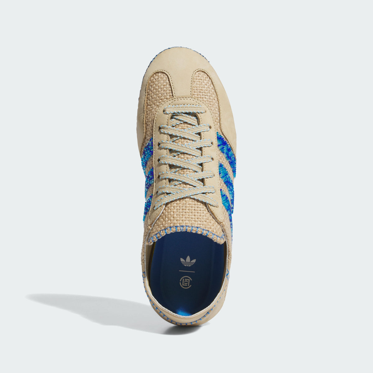 Adidas CLOT Gazelle BY Edison CHEN Sneakers - Light Blue / Blue Bird - view 8