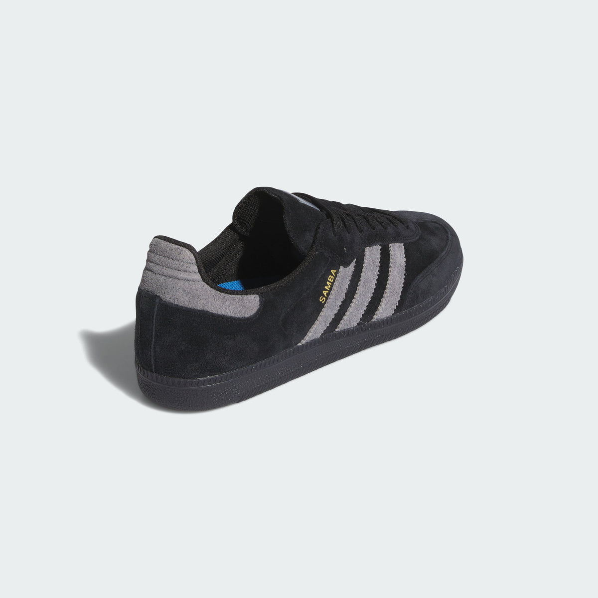 Adidas Samba ADV Sneakers - Core Black / Grey / Gold - view 7