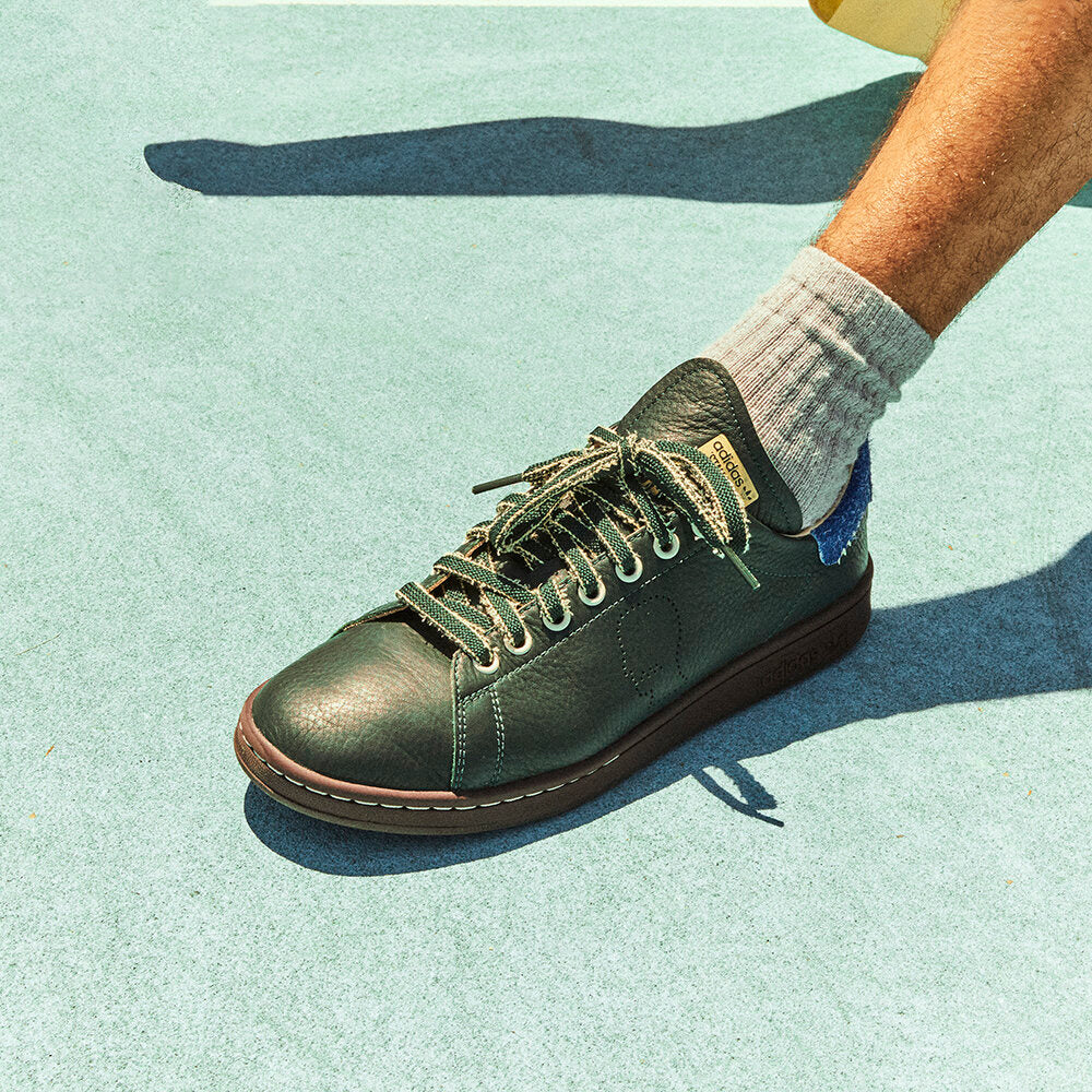 Adidas STAN Smith Brain DEAD Sneakers - Shadow Green / Sand Strata - view 4