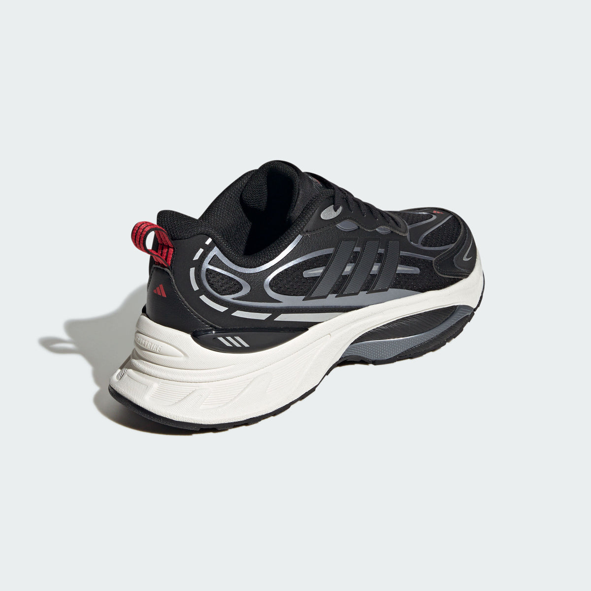 Adidas MTS PRO Sneakers - Black / Pure Ruby / Chalk White - view 6