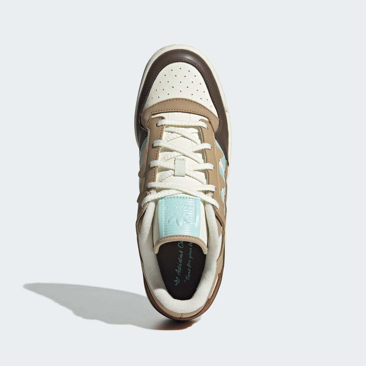 Adidas Forum LOW CL Sneakers - Ivory / Light Solar Green / Magic Beige - view 8