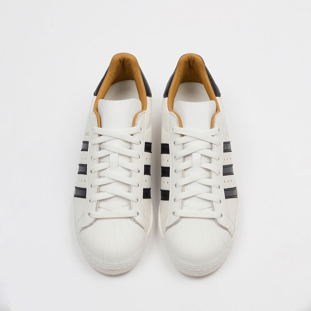 Adidas Superstar 82 MIG Jjjjound Sneakers - Chalk White / Black / Chalk White - view 4