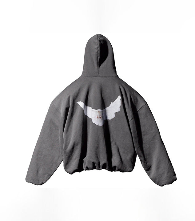 Sweat à capuche colombe Yeezy Gap Engineered by Balenciaga - Gris foncé