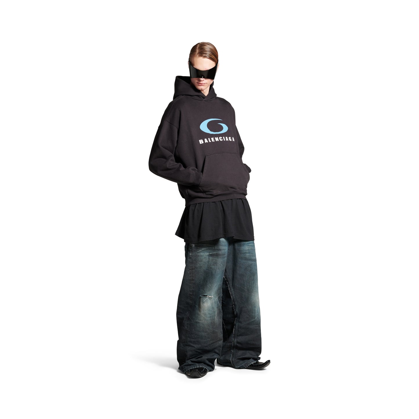 Hoodie Loop Sports Icon Fit Medium pour Homme en Noir