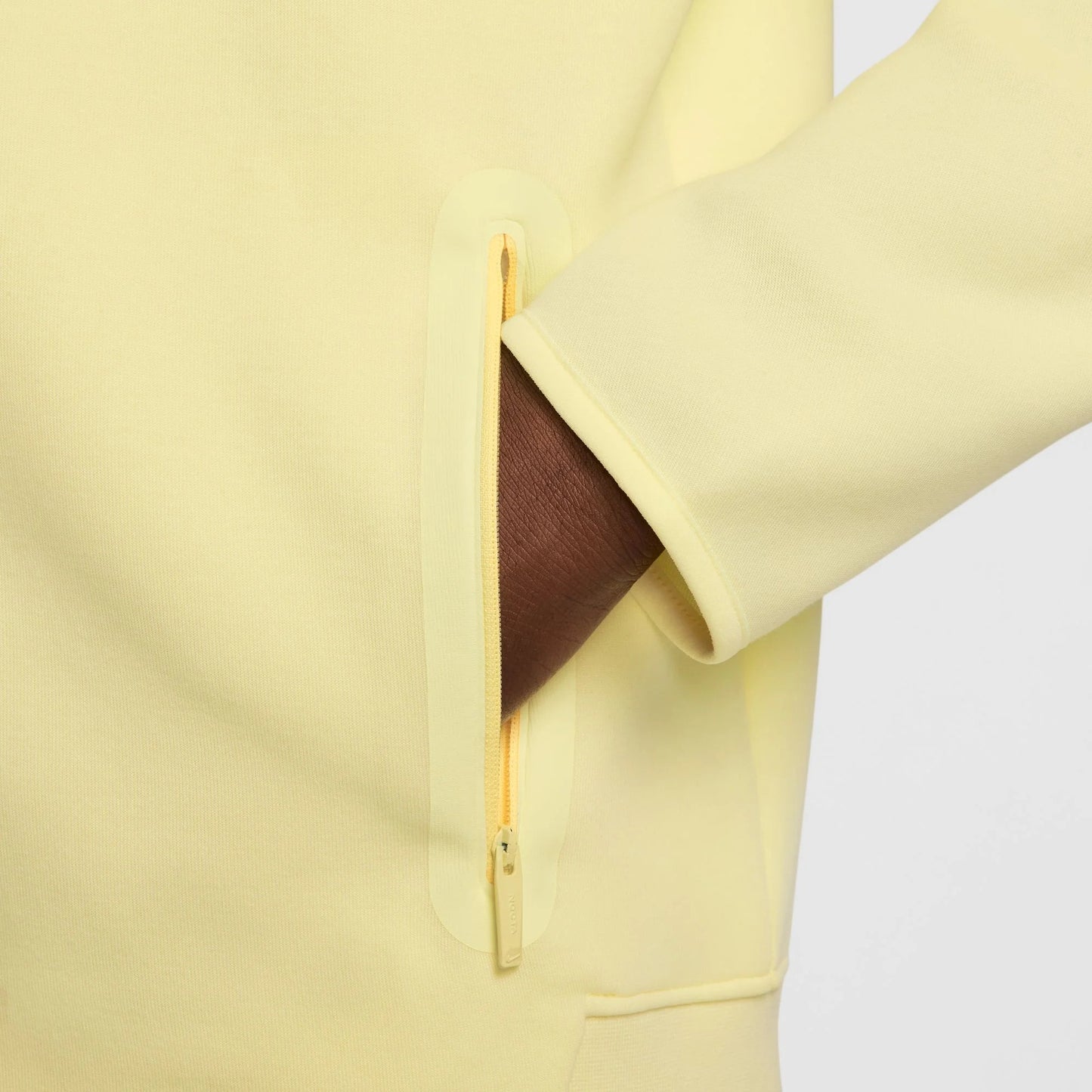NOCTA Tech Fleece Zip-Up Hoodie Citron Yellow