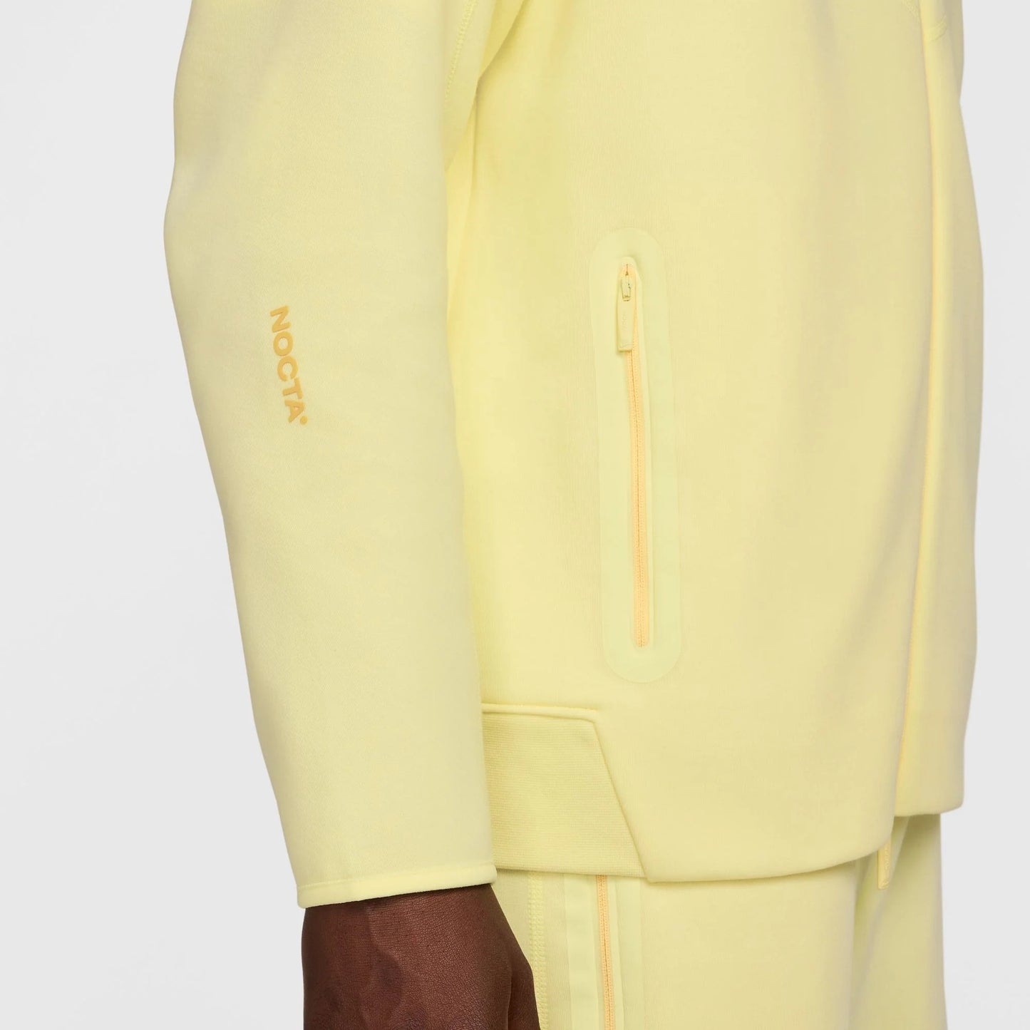 NOCTA Tech Fleece Zip-Up Hoodie Citron Yellow