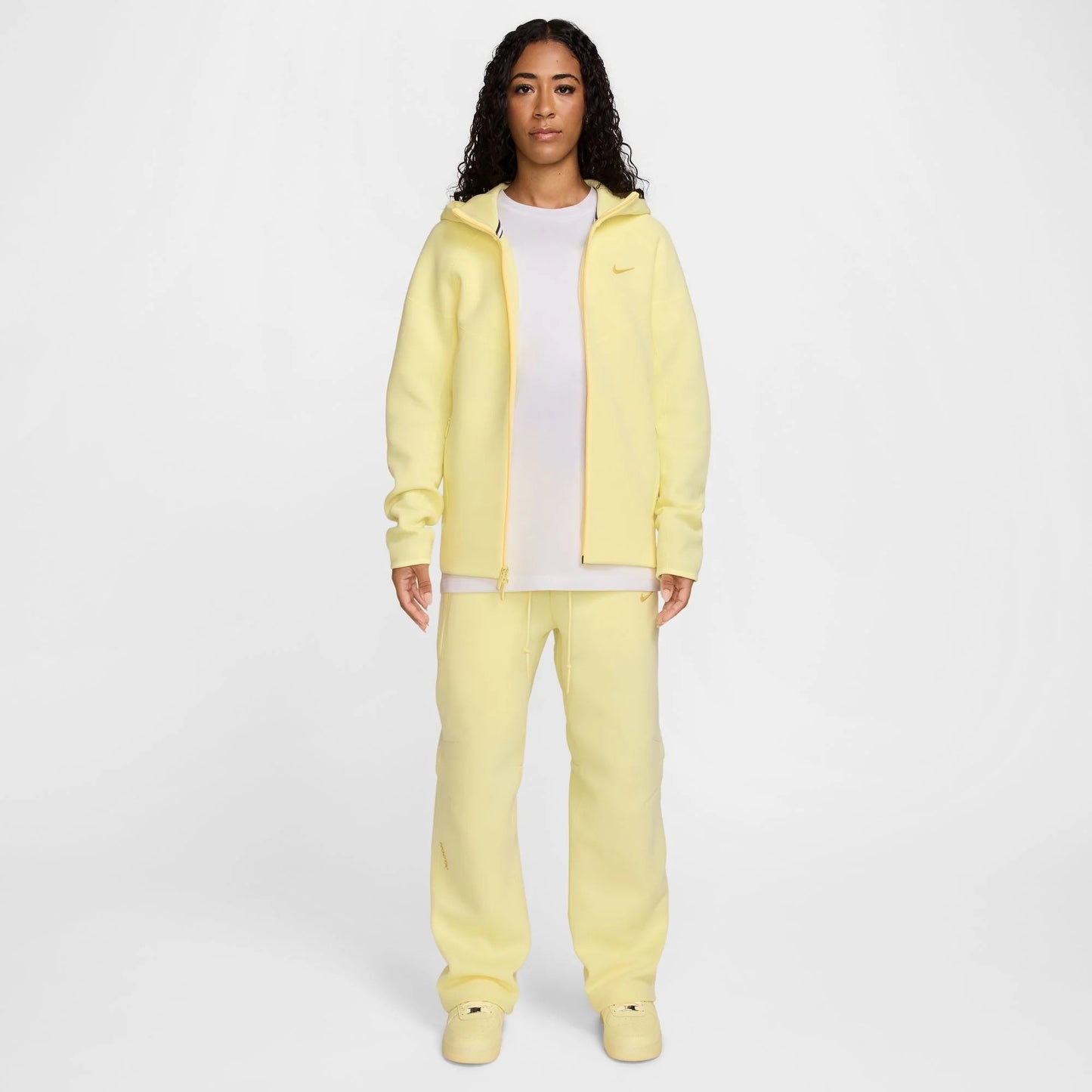 NOCTA Tech Fleece Zip-Up Hoodie Citron Yellow