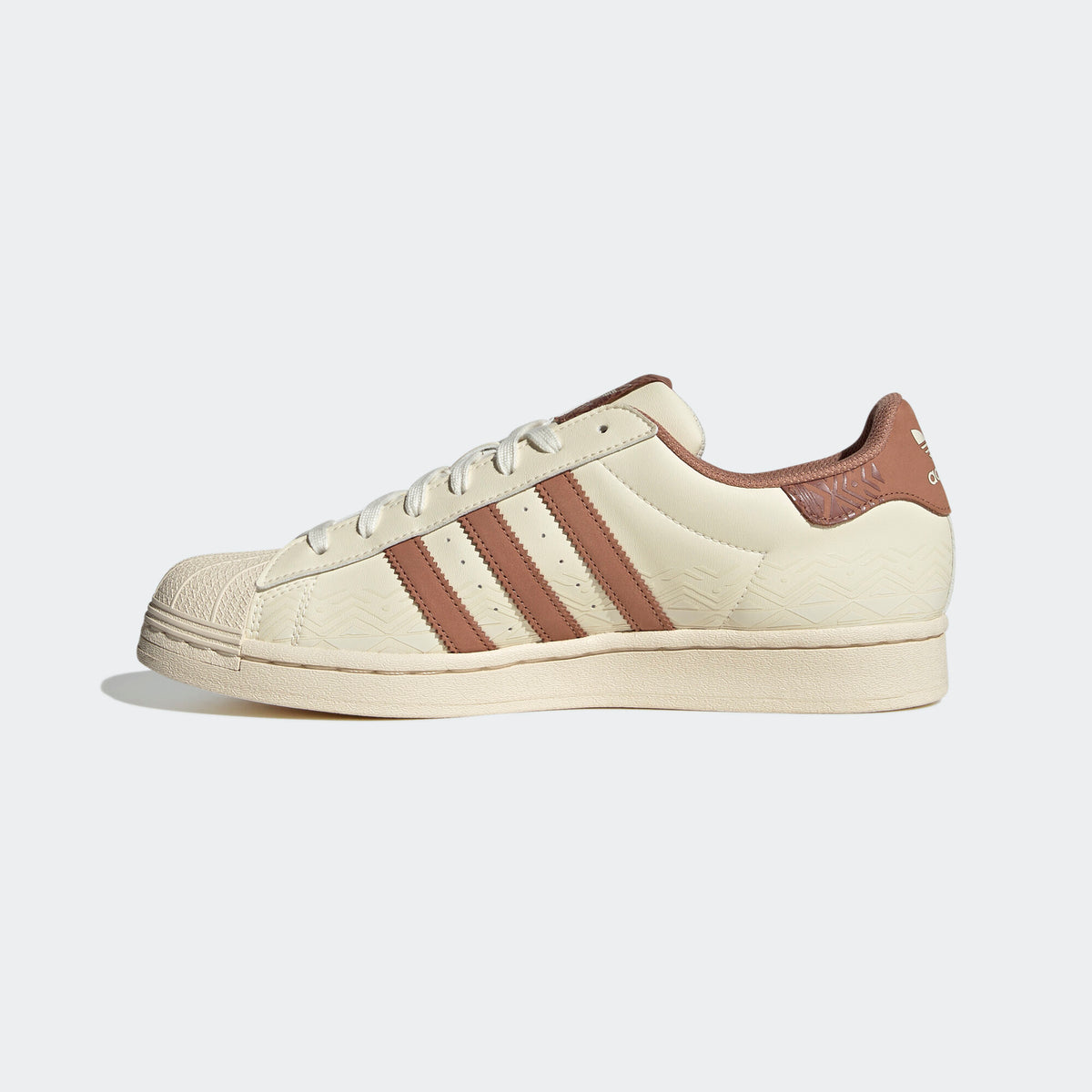 Adidas Superstar Sneakers - Off White / Brown - view 5