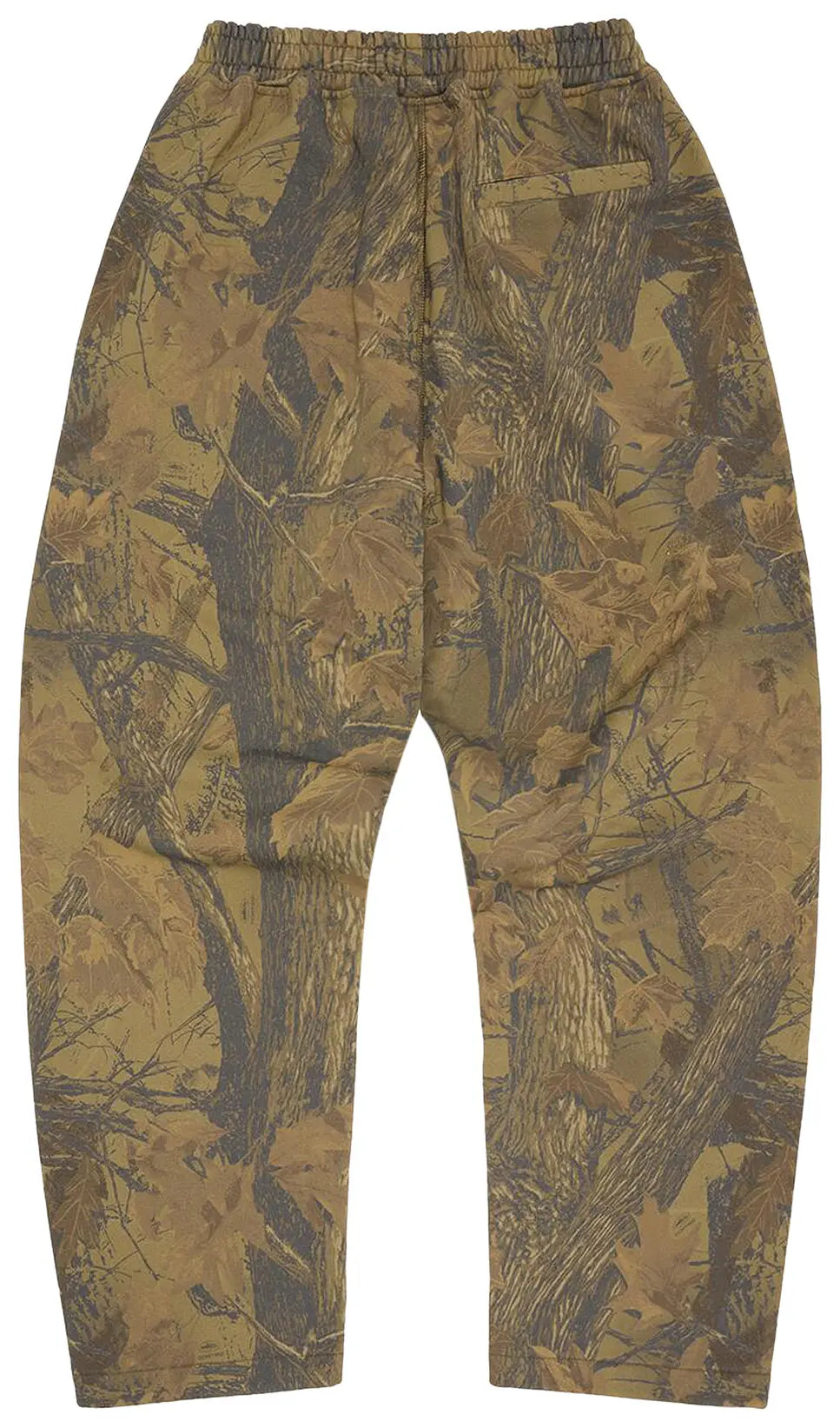Corteiz Island Puff Print Open Hem Sweatpant 'Forest Camo'