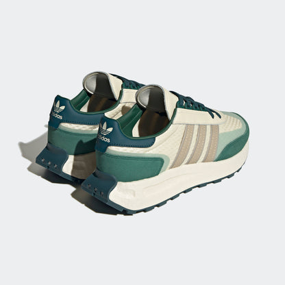 Adidas Retropy E5 Sneakers - Off White / Green / Light Green / Dark Blue / Light Khaki - view 6
