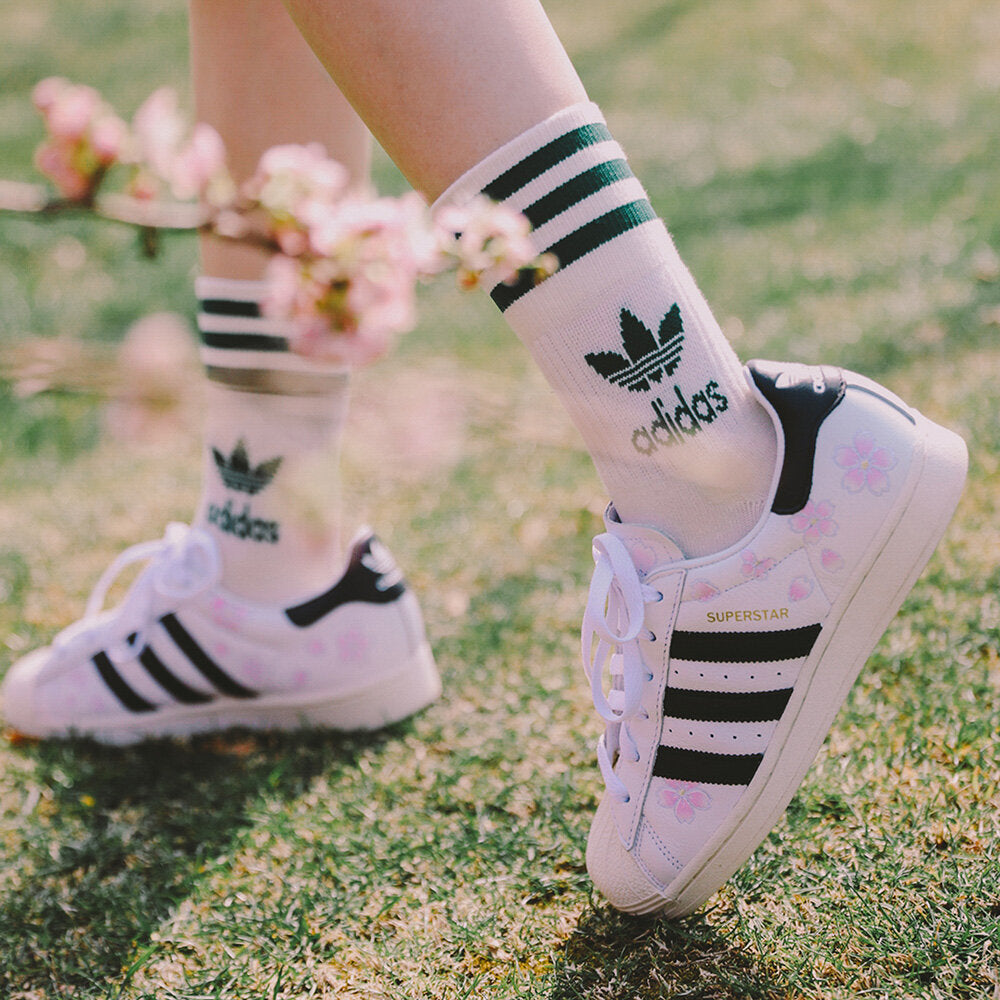 Adidas Superstar Hanami Sneakers - White / Black - view 2