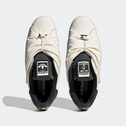 Adidas Melting Sadness Superstar Sneakers - White / Black / Silver White - view 7