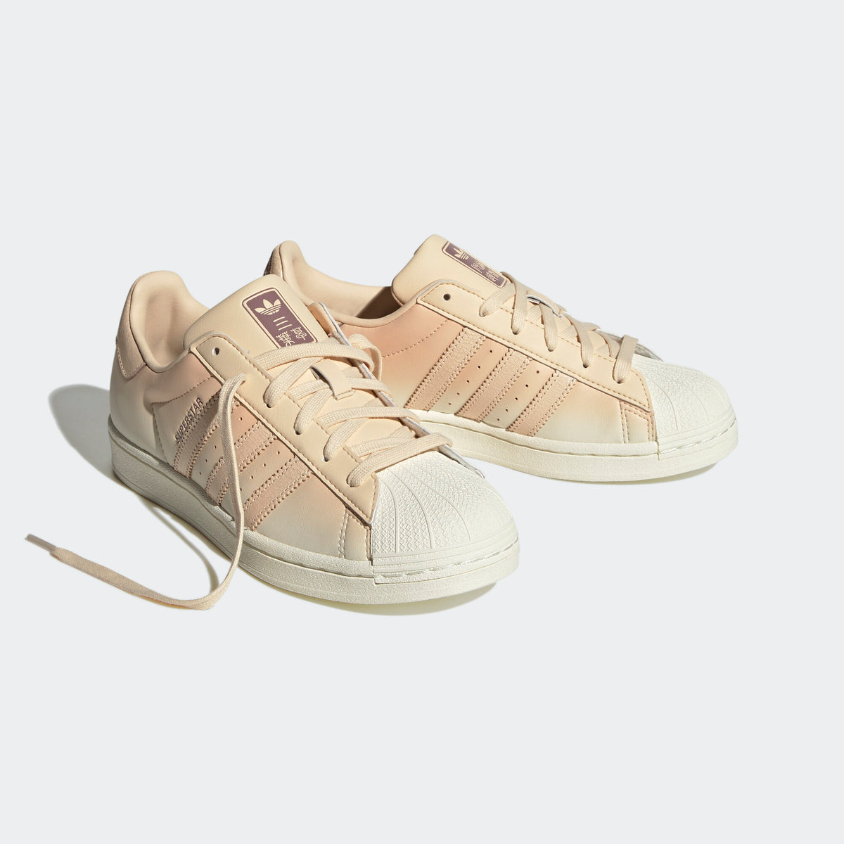 Adidas Superstar Sneakers - Orange / White - view 5