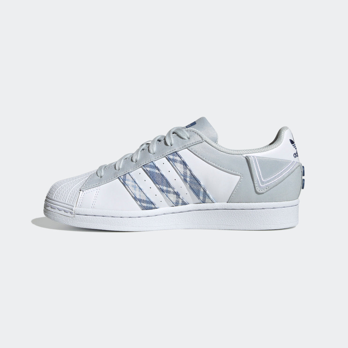 Adidas Superstar W Sneakers - White / Light Grey / Denim Blue - view 2