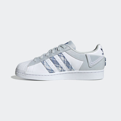 Adidas Superstar W Sneakers - White / Light Grey / Denim Blue - view 2