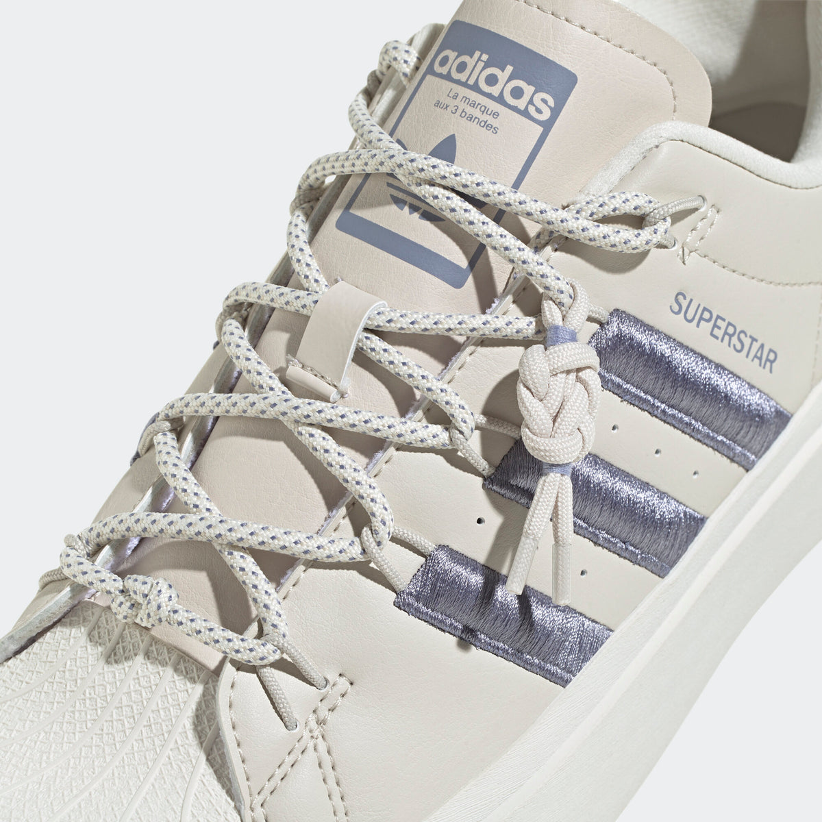 Adidas Superstar Bonega Sneakers - White / Beige / Grey - view 8