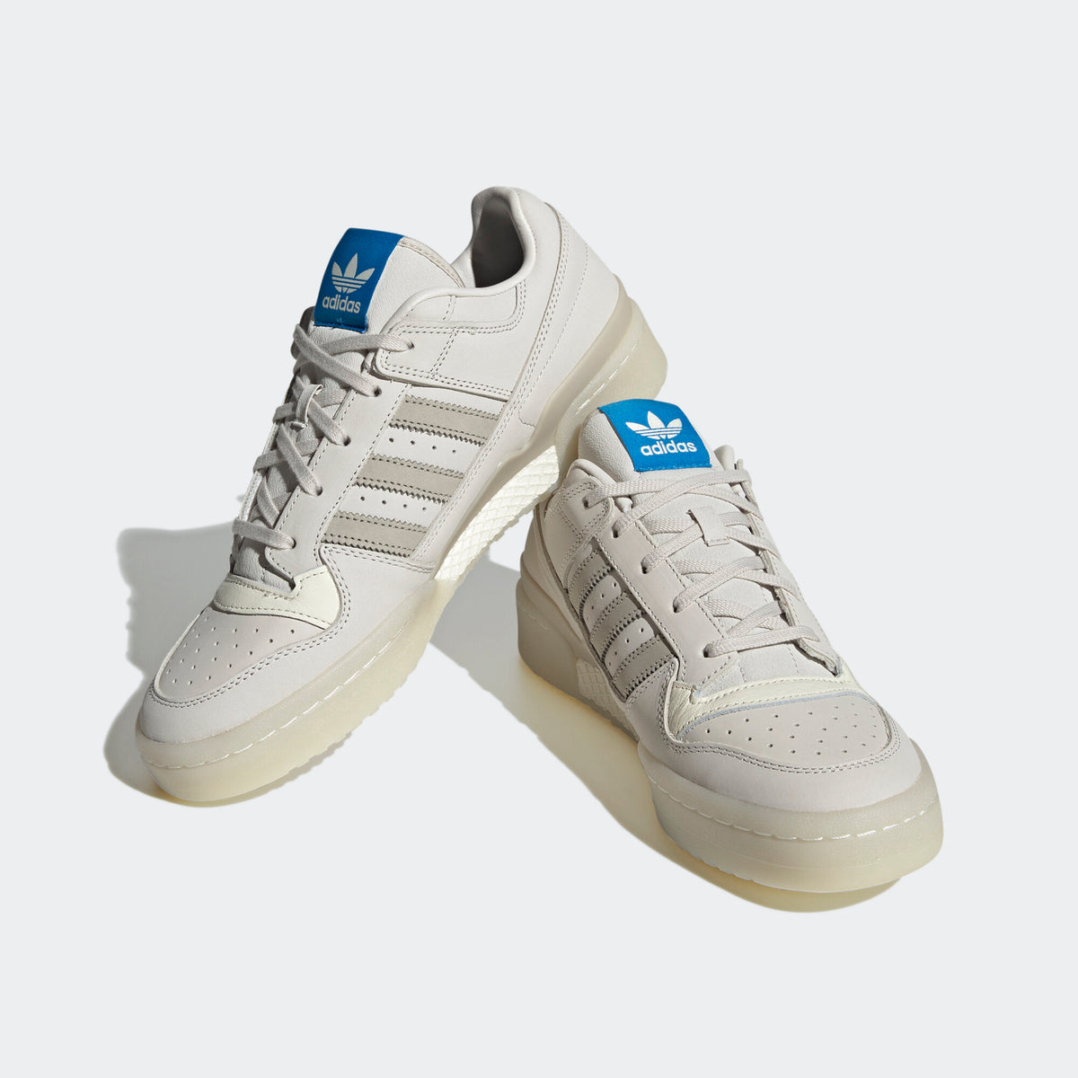Adidas Forum LOW Sneakers - Beige / White / Blue / Grey - view 5