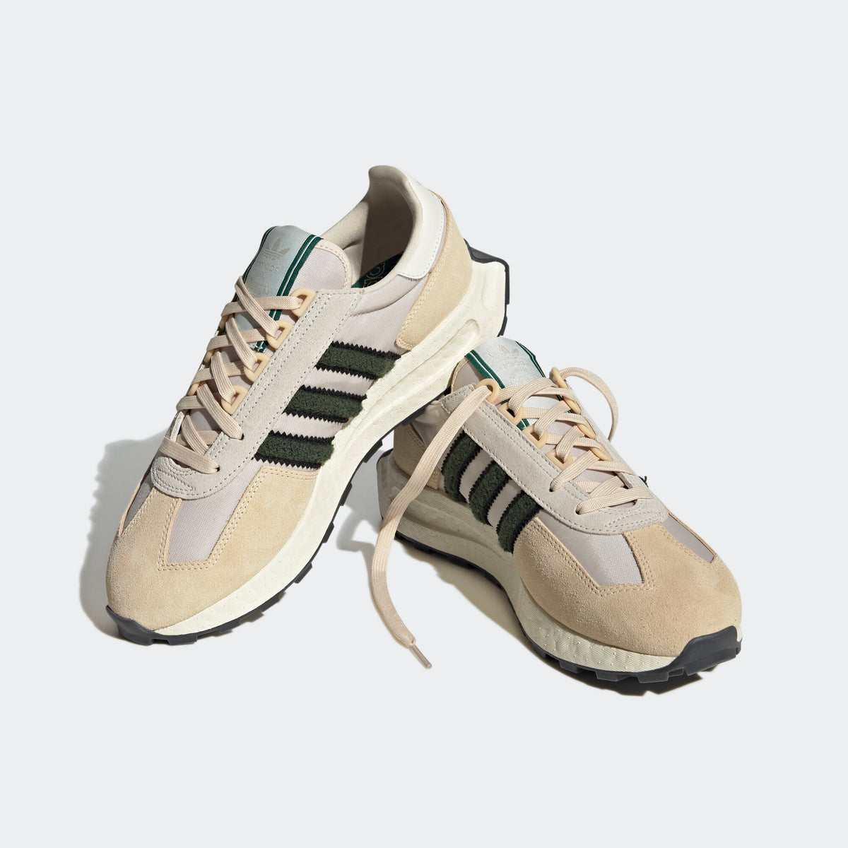 Adidas Retropy E5 Sneakers - Light Yellow / Beige / Green / White - view 5