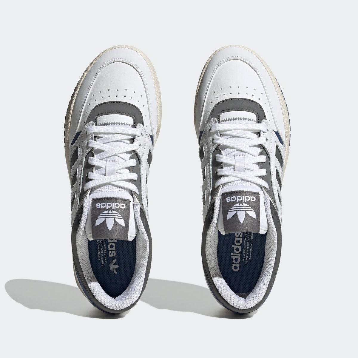 Adidas Dropstep LOW Sneakers - White / Grey / Blue - view 3