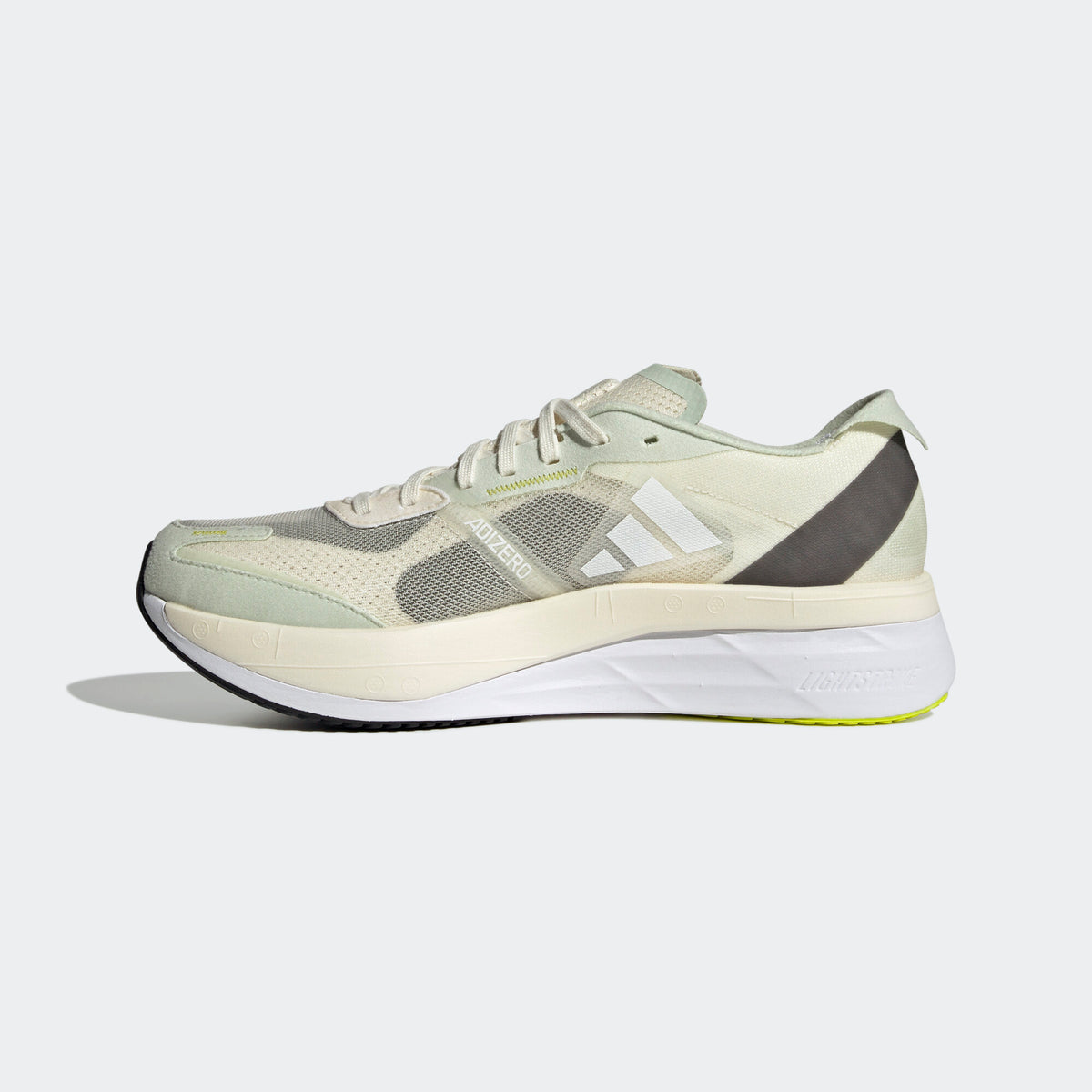 Adidas Adizero Boston 11 HALF-MARATHON Sneakers - Beige / Light Green / Brown / White / Black - view 2