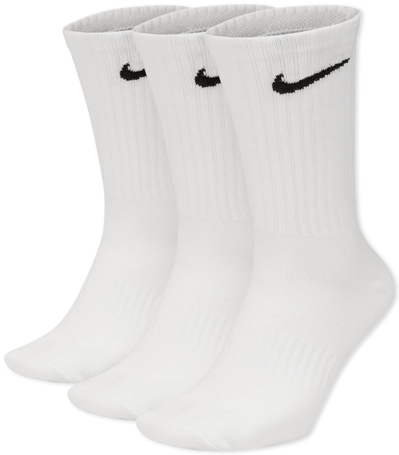 Nike Everyday Lightweight Mid-Calf Training Socks (3 Pairs)