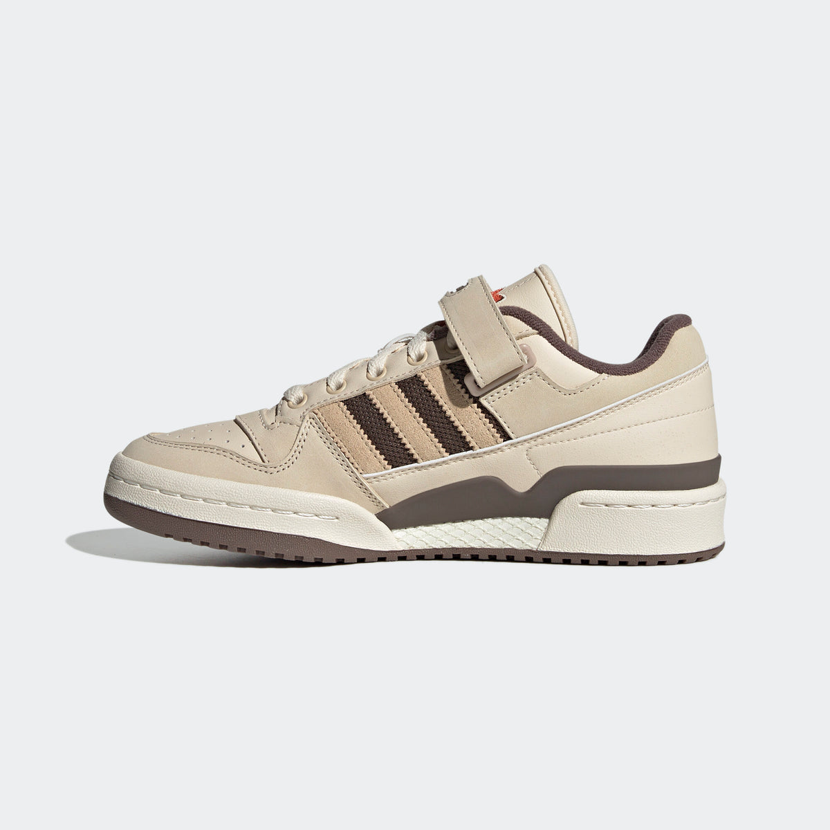 Adidas Forum LOW Sneakers - Light Khaki / Coffee Brown / Red Brown - view 4