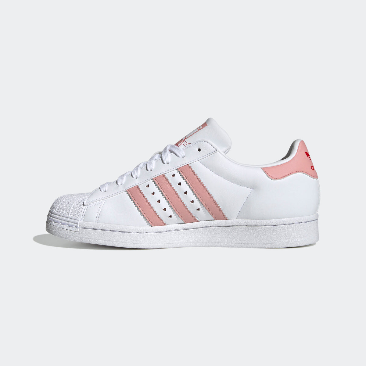 Adidas Superstar Sneakers - White / Pink - view 7