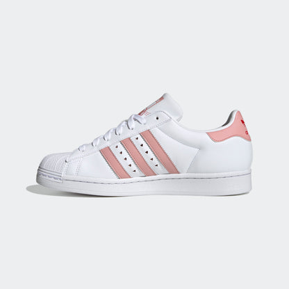 Adidas Superstar Sneakers - White / Pink - view 7