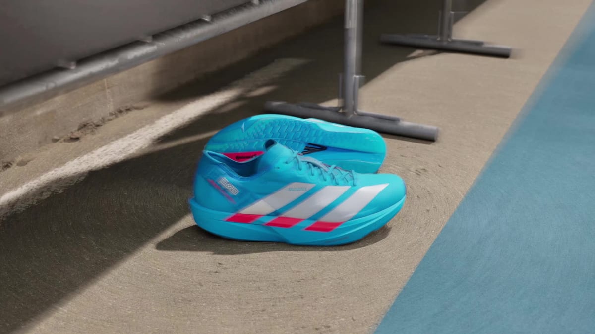 Adidas Adizero Takumi SEN 11 Sneakers - Solar Blue / Silver Metallic / Dark Solar Blue - view 2