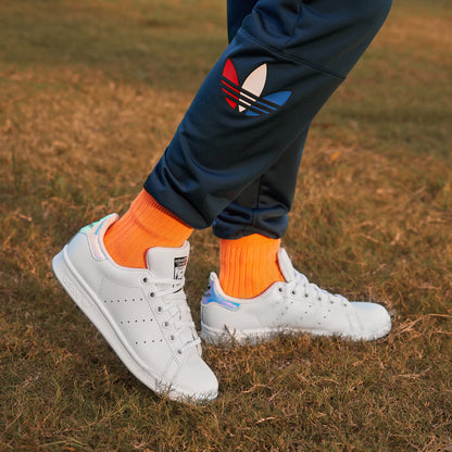 Adidas Stan Smith Sneakers - White / Iridescent Pink - view 1