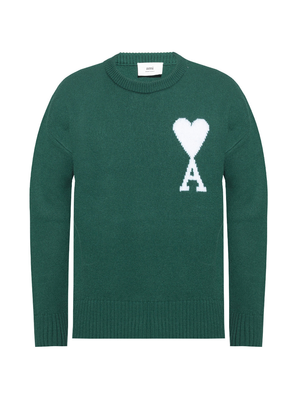 AMI Paris pull en laine à logo