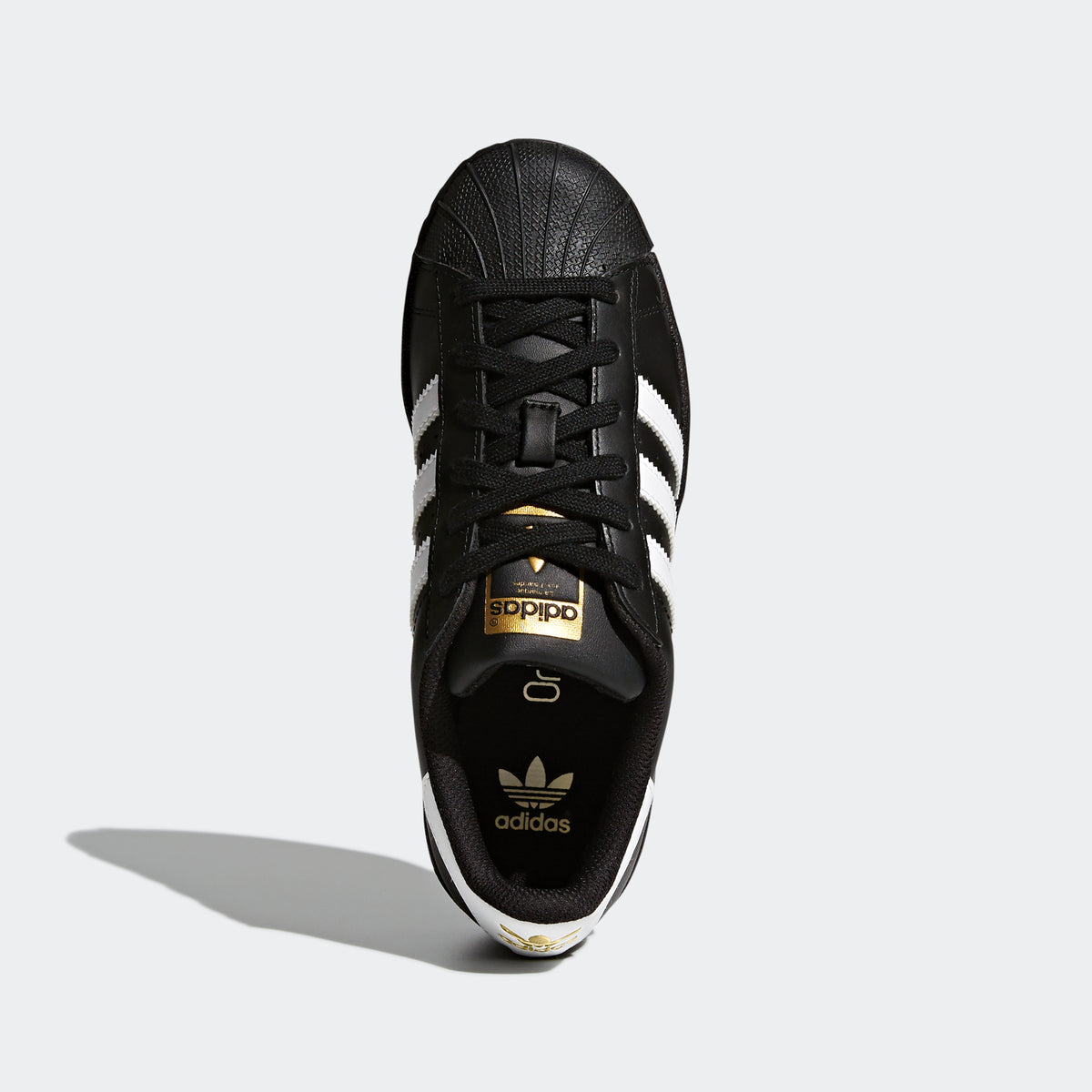 Adidas Superstar Sneakers - Core Black / Crystal White - view 2