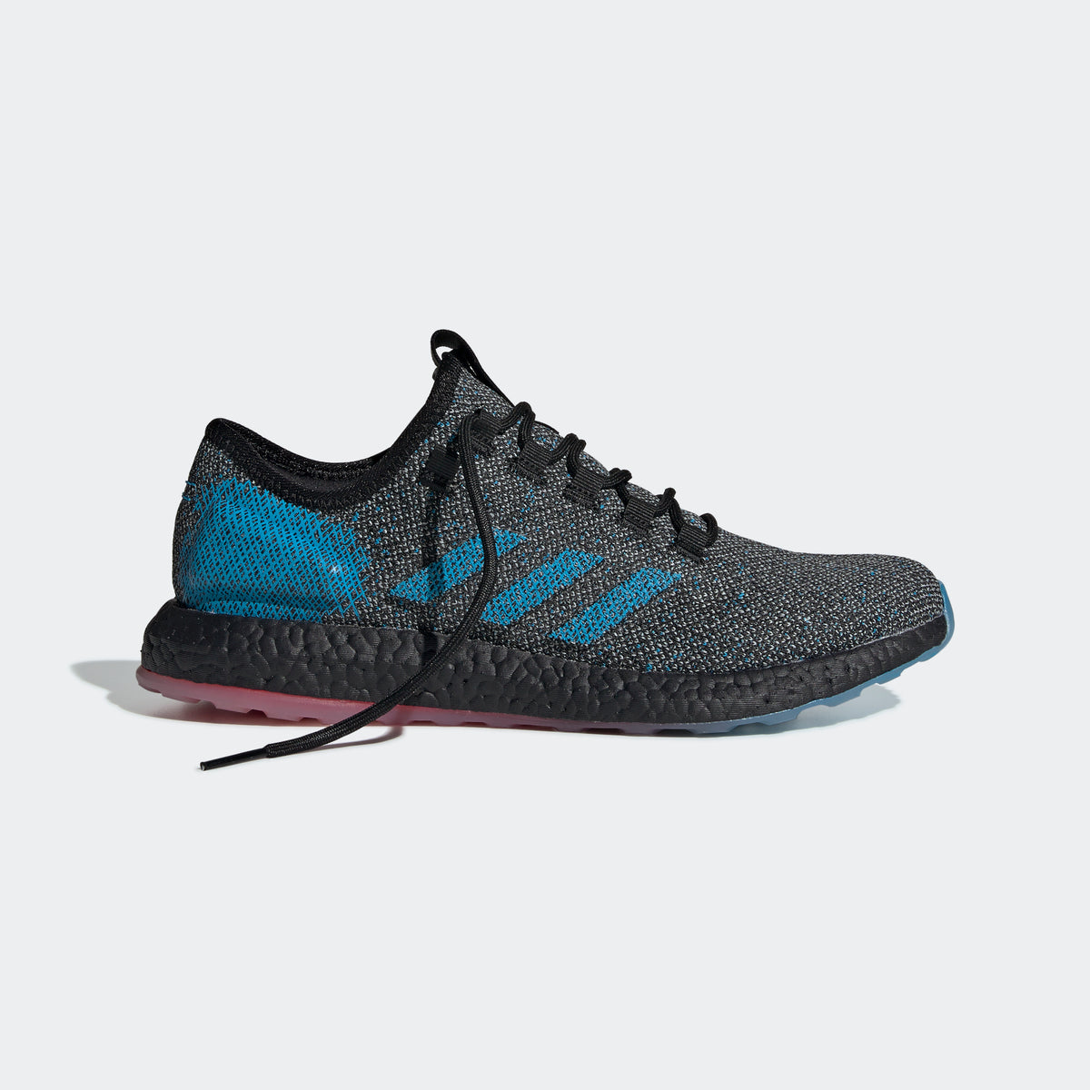 Adidas Pureboost LTD Sneakers - Black / White / Blue - view 8