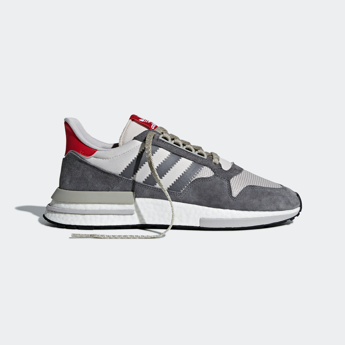 Adidas ZX 500 RM Sneakers - Grey Four F17 / Footwear White / Better Scarlet - view 2