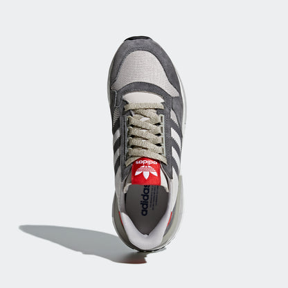 Adidas ZX 500 RM Sneakers - Grey Four F17 / Footwear White / Better Scarlet - view 3